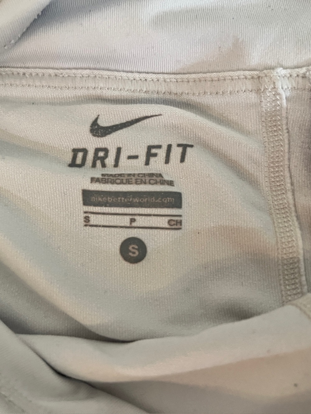 Small White Nike Tennis Skort with undershorts - Picture 3 of 4